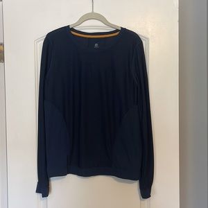 C9 Navy Lightweight Workout Long Sleeve - Size Medium
